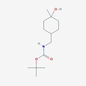 Tert-butyl (4-hydroxy-4-methylcyclohexyl)methylcarbamate