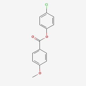 p-Anisic acid, 4-chlorophenyl ester
