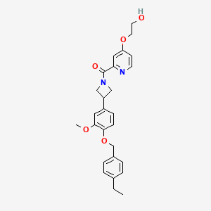 molecular formula C27H30N2O5 B8646737 c-Fms-IN-8 