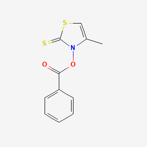 3-(Benzoyloxy)-4-methyl-1,3-thiazole-2(3H)-thione