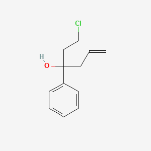 1-Chloro-3-phenylhex-5-en-3-ol