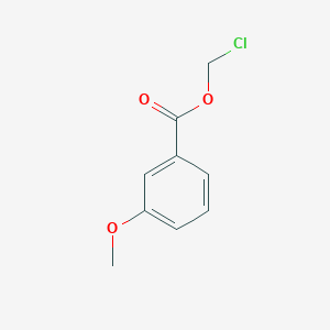 molecular formula C9H9ClO3 B8647198 Chloromethyl m-methoxybenzoate CAS No. 162691-17-0