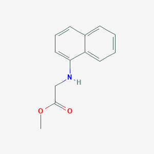 molecular formula C13H13NO2 B8647250 Methyl naphthalen-1-ylglycinate 