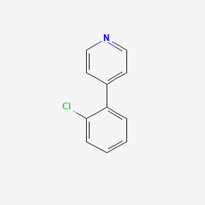 molecular formula C11H8ClN B8647577 4-(2-Chloro-phenyl)pyridine 