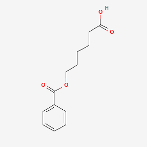 molecular formula C13H16O4 B8647761 6-(Benzoyloxy)hexanoic acid CAS No. 137591-00-5