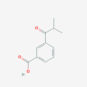 molecular formula C11H12O3 B8647838 m-Isobutyrylbenzoic acid 