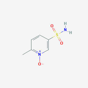 molecular formula C6H8N2O3S B8648026 6-Methyl-3-pyridinesulfonamide 1-oxide 