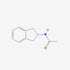 molecular formula C11H13NO B086481 N-(2,3-Dihydro-1H-inden-2-yl)acetamide CAS No. 13935-80-3