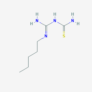 N-(N'-Pentylcarbamimidoyl)thiourea