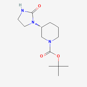 (R)-tert-butyl 3-(2-oxoimidazolidin-1-yl)piperidine-1-carboxylate