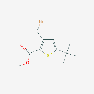 Methyl 3-(bromomethyl)-5-(tert-butyl)thiophene-2-carboxylate