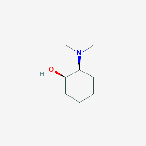 molecular formula C8H17NO B8648269 (1R,2S)-2-(dimethylamino)cyclohexan-1-ol 