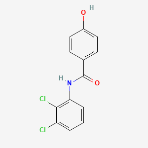 molecular formula C13H9Cl2NO2 B8648388 N-(2,3-dichlorophenyl)-4-hydroxybenzamide 