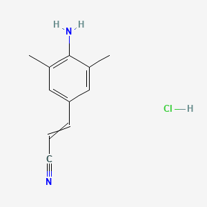 molecular formula C11H13ClN2 B8648870 C11H13ClN2 
