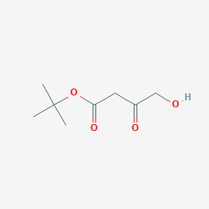 molecular formula C8H14O4 B8648880 Tert-butyl 4-hydroxy-3-oxobutanoate 