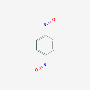 molecular formula C6H4N2O2 B086489 1,4-Dinitrosobenzene CAS No. 105-12-4