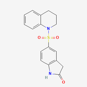 5-(3,4-Dihydro-2H-quinoline-1-sulfonyl)-1,3-dihydro-indol-2-one
