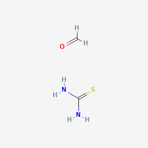 molecular formula C2H6N2OS B8649084 Thiourea formaldehyde CAS No. 25104-08-9