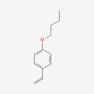 molecular formula C12H16O B8649108 p-Butoxystyrene 