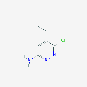 6-Chloro-5-ethylpyridazin-3-amine