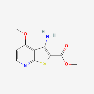 Methyl 3-amino-4-methoxythieno[2,3-b]pyridine-2-carboxylate