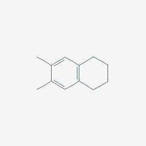 molecular formula C12H16 B086492 6,7-Dimethyltetralin CAS No. 1076-61-5