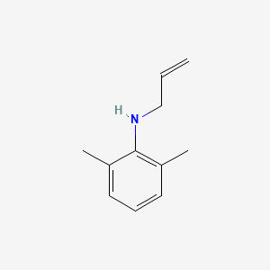 molecular formula C11H15N B8649303 2,6-Dimethylphenyl allylamine 