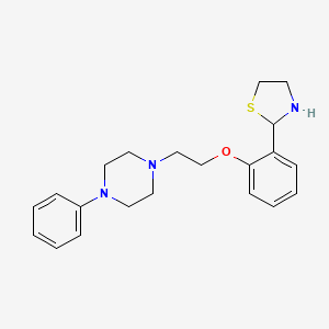 2-{2-[2-(4-Phenylpiperazin-1-yl)ethyloxy]phenyl}thiazolidine