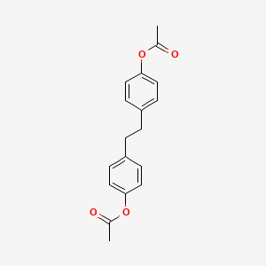Phenol, 4,4'-(1,2-ethanediyl)bis-, diacetate