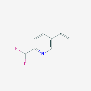 Pyridine, 2-(difluoromethyl)-5-ethenyl-