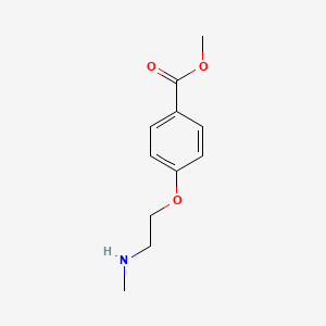 4-(2-Methylamino-ethoxy)-benzoic acid methyl ester