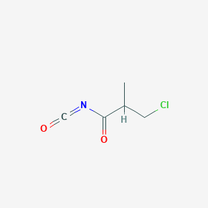 3-Chloro-2-methylpropanoyl isocyanate