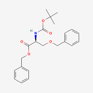 Benzyl O-benzyl-N-(tert-butoxycarbonyl)-L-serinate