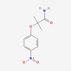 2-Methyl-2-(4-nitrophenoxy)propanamide