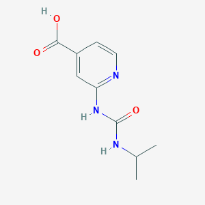 2-(3-Isopropyl-ureido)-isonicotinic acid