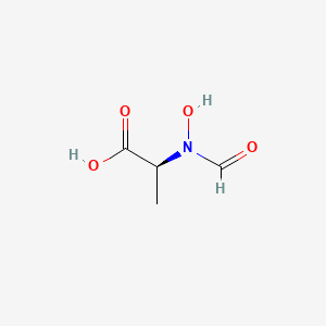 L-Alanine, N-formyl-N-hydroxy-