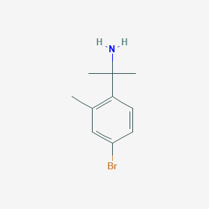 2-(4-Bromo-2-methylphenyl)propan-2-amine