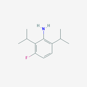 3-Fluoro-2,6-di(propan-2-yl)aniline