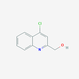 molecular formula C10H8ClNO B8649588 (4-Chloroquinolin-2-yl)methanol 