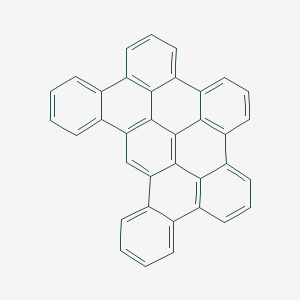 molecular formula C36H18 B086497 Dibenzo[fg,ij]phenanthro[9,10,1,2,3-pqrst]pentaphene CAS No. 188-00-1