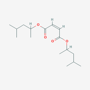 molecular formula C16H28O4 B086498 Bis(1,3-dimethylbutyl) maleate CAS No. 105-52-2
