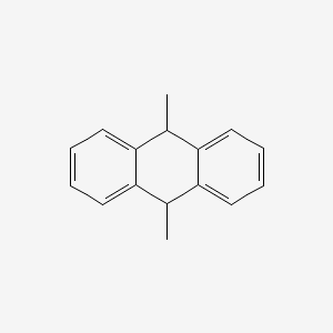 molecular formula C16H16 B8649826 Anthracene, 9,10-dihydro-9,10-dimethyl- CAS No. 13417-34-0