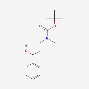 tert-Butyl 3-hydroxy-3-phenylpropyl(methyl)carbamate