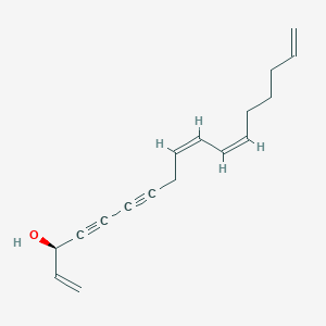 molecular formula C17H20O B008650 Didehydrofalcarinol CAS No. 110927-49-6