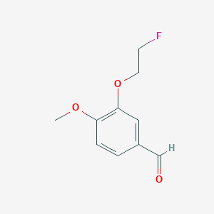 3-(2-Fluoro-ethoxy)-4-methoxy-benzaldehyde