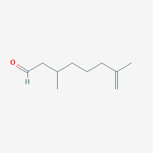 molecular formula C10H18O B086501 3,7-Dimethyloct-7-enal CAS No. 141-26-4