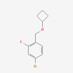 4-Bromo-1-cyclobutoxymethyl-2-fluorobenzene