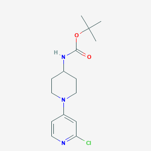 tert-Butyl 1-(2-chloropyridin-4-yl)piperidin-4-ylcarbamate