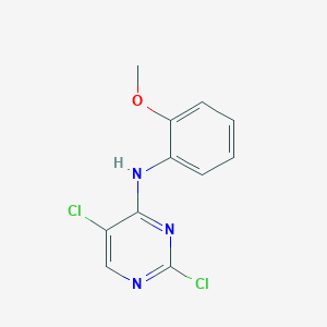 (2,5-Dichloro-pyrimidin-4-yl)-(2-methoxy-phenyl)-amine