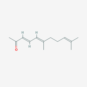 molecular formula C13H20O B086502 Pseudoionone CAS No. 141-10-6